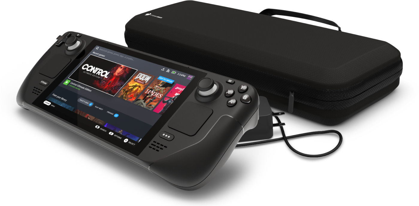 Steam Deck LCD device